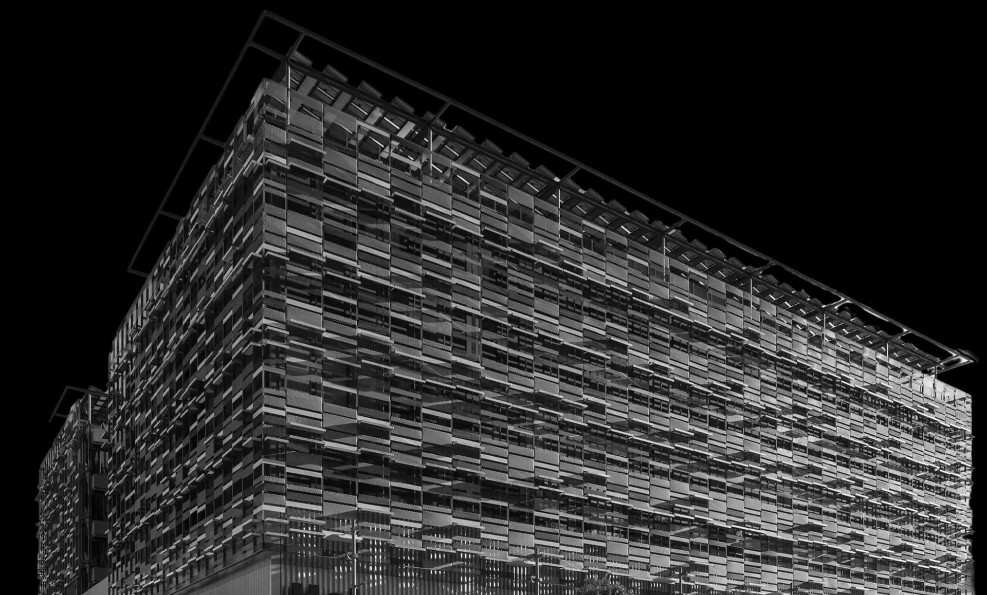 InfoTech headquarters facade